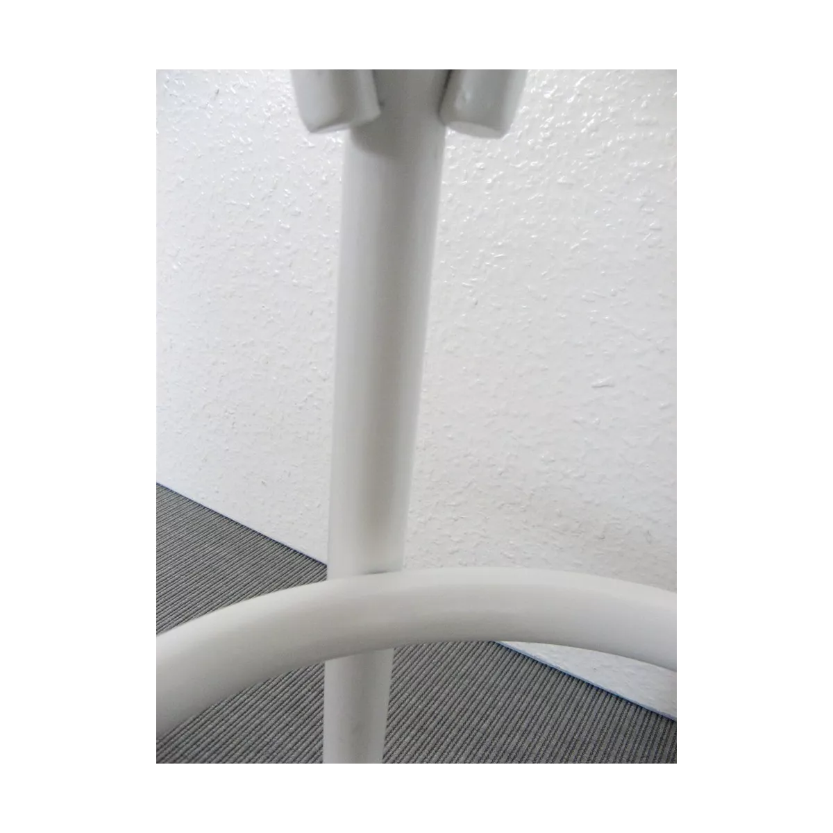 Pouf Rotin leonara Laqué Blanc