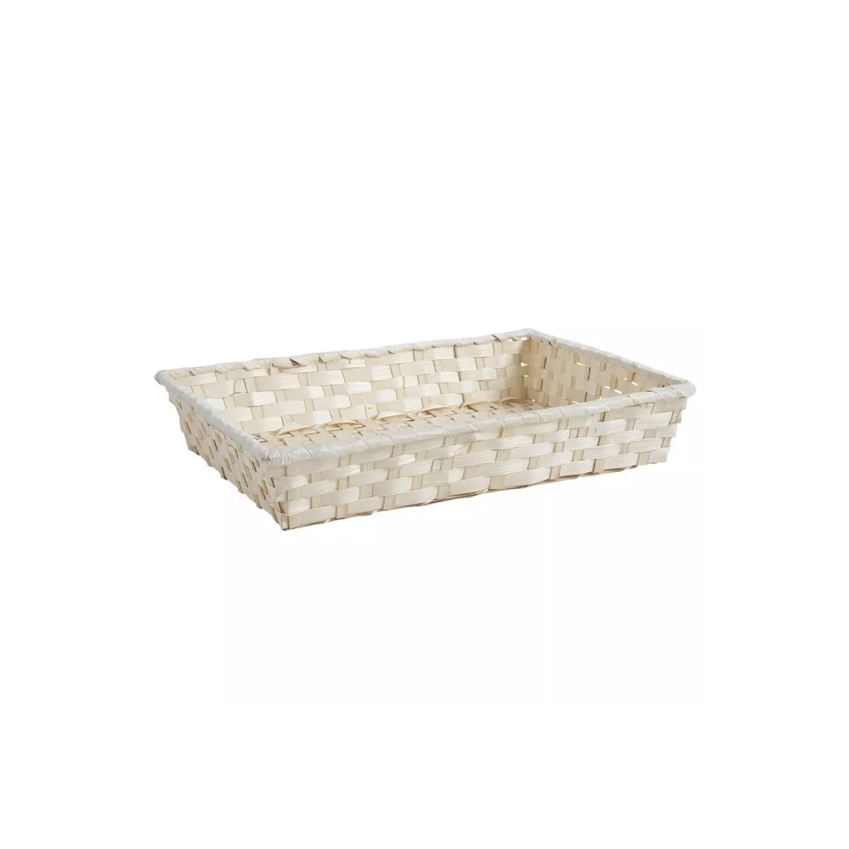 Manne bambou naturel 36x26