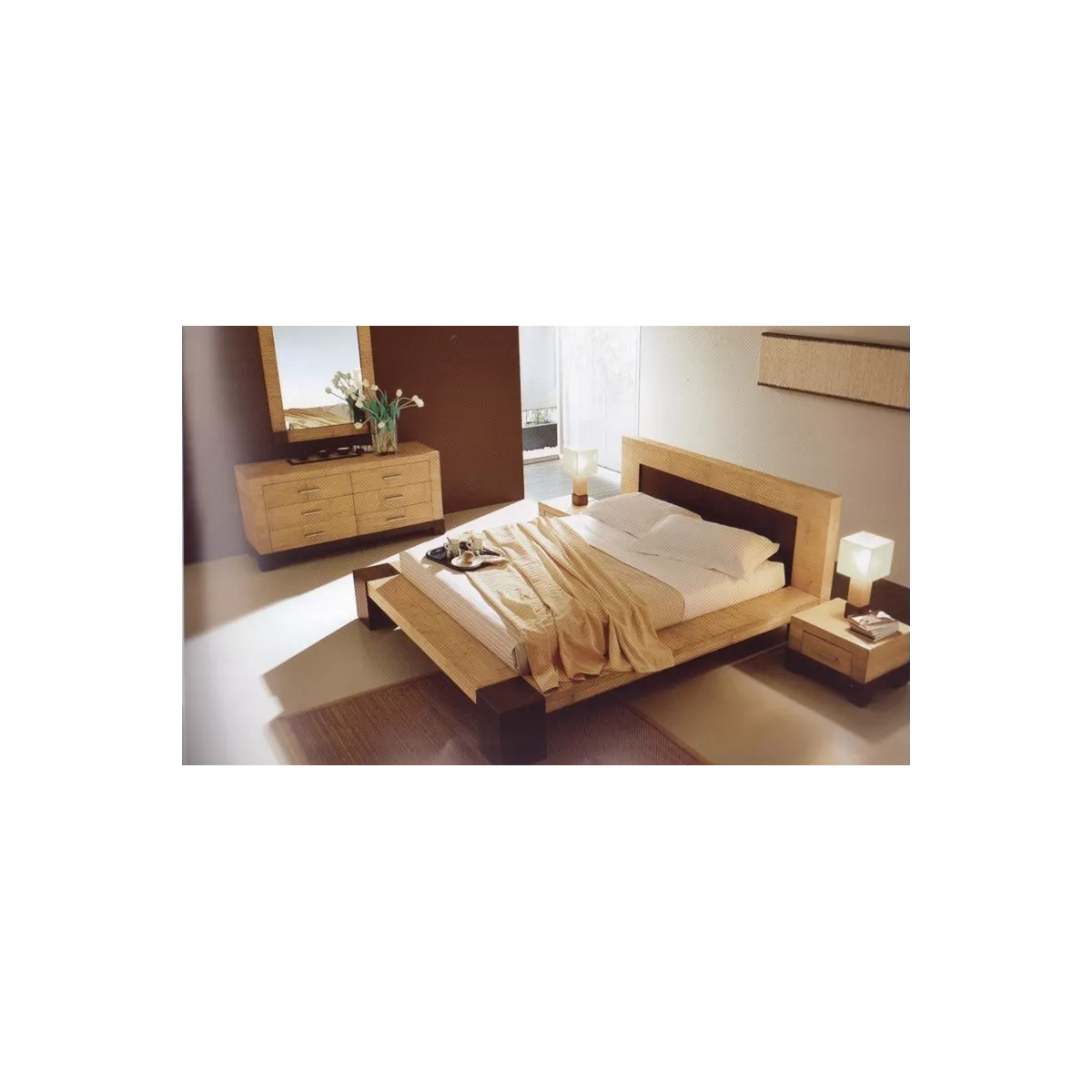 Lit en Bambou 160x200
