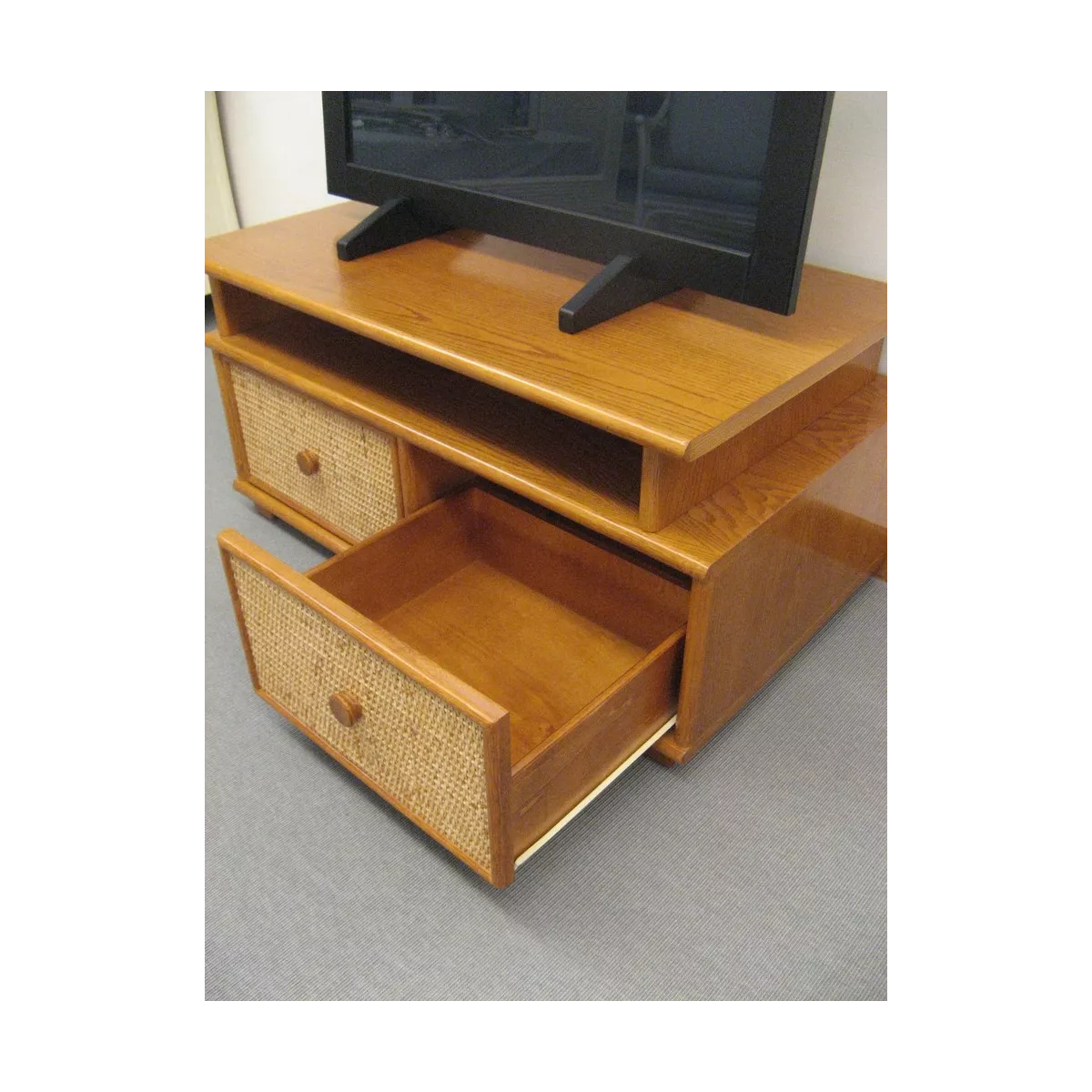 Meuble TV cannelle 100x61