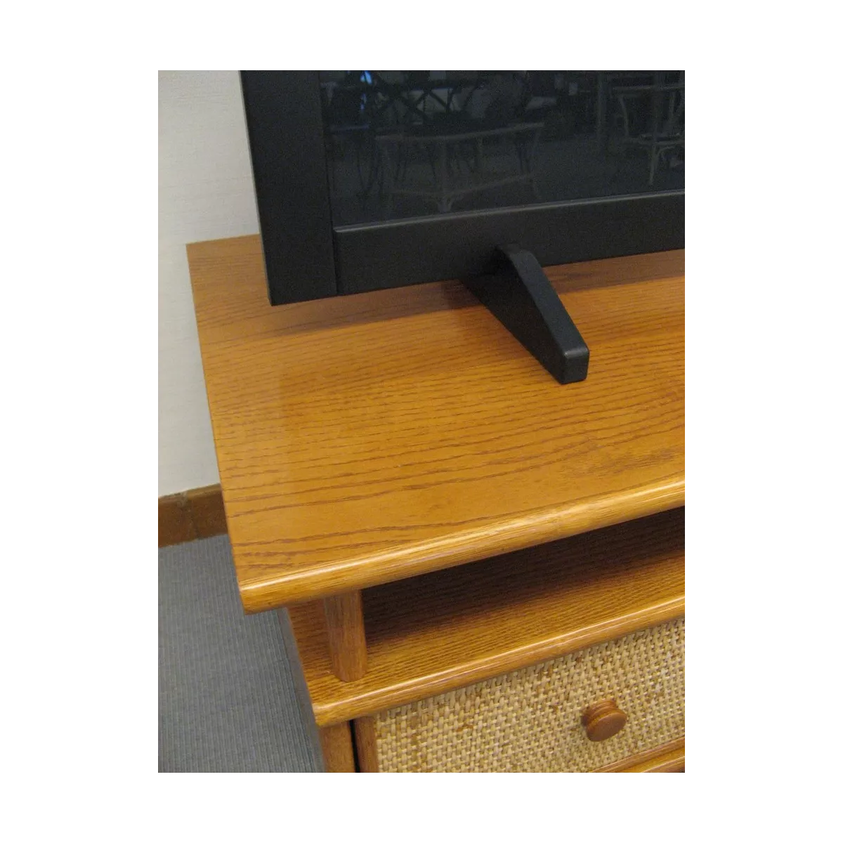 Meuble TV cannelle 100x61