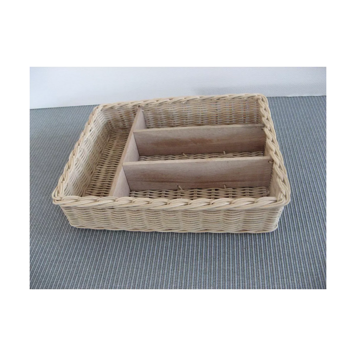 Range Couverts en Moelle de Rotin