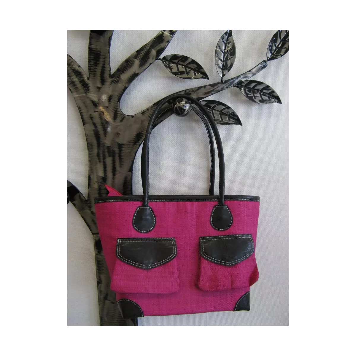 Porte Manteaux Arbre Argent