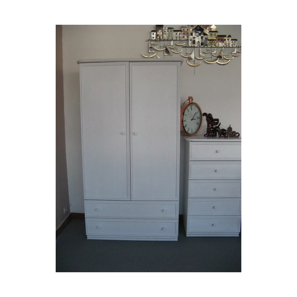 Armoire Zante 107cm Blanc
