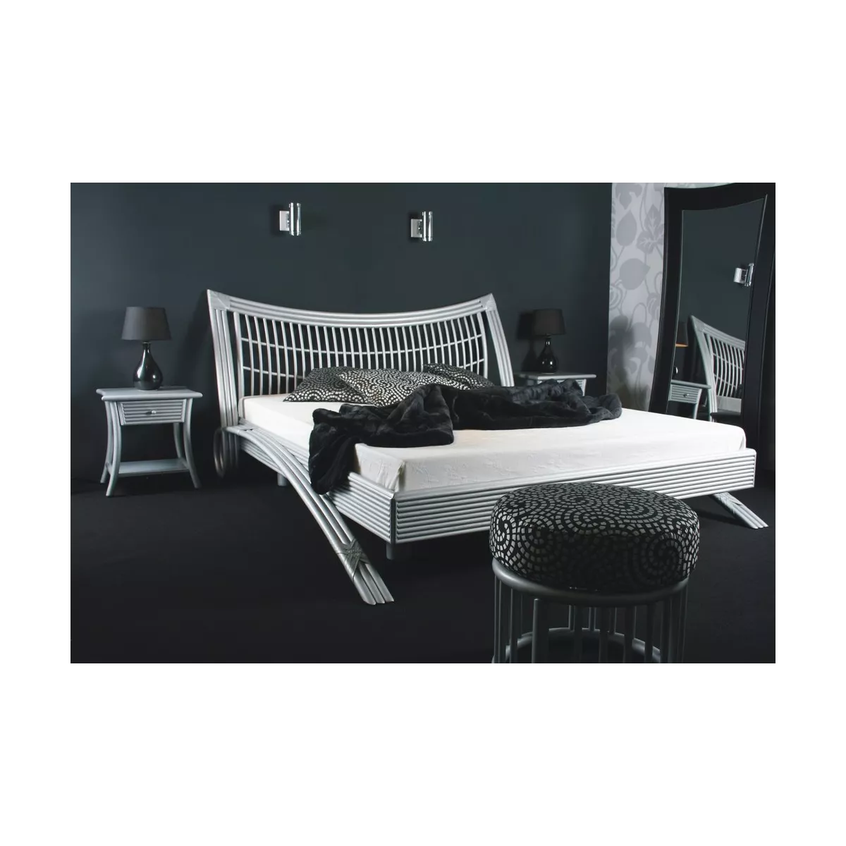 Chevet Tortola Argent