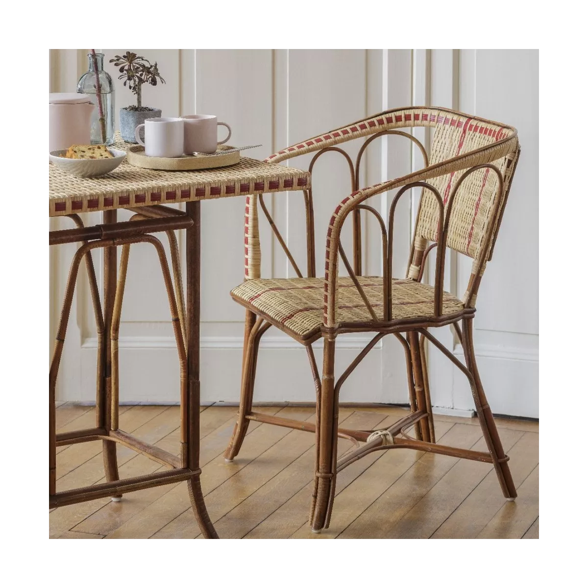 Fauteuil Bagatelle Rotin Naturel