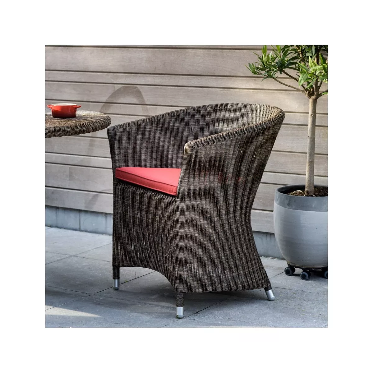 Coussin Rouge Fauteuil Nemo