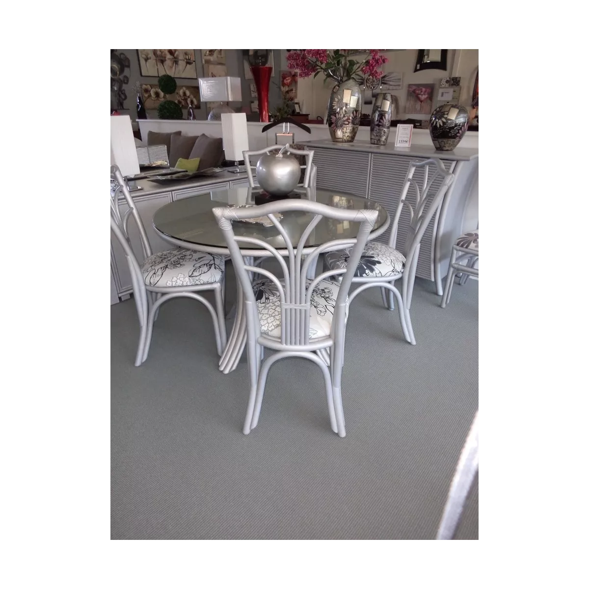 Chaise Kota Argent
