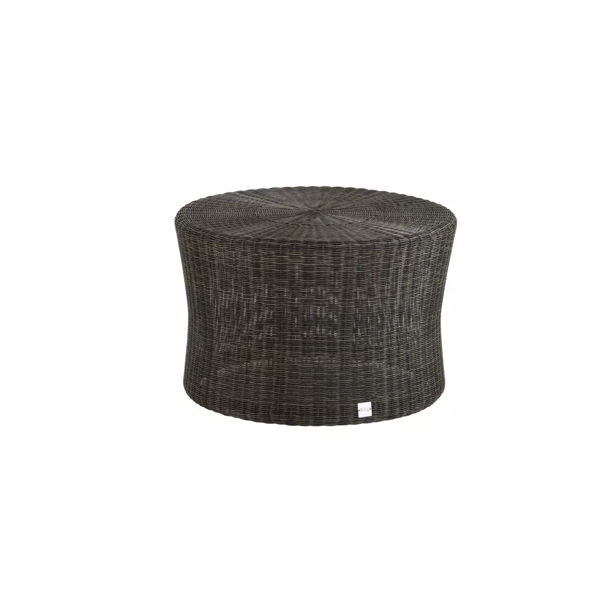 Table Basse Transat Diamètre 60 cm Résine Poivre