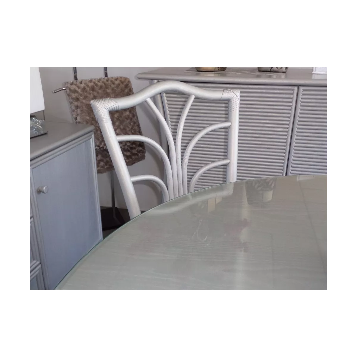 Chaise Kota Argent