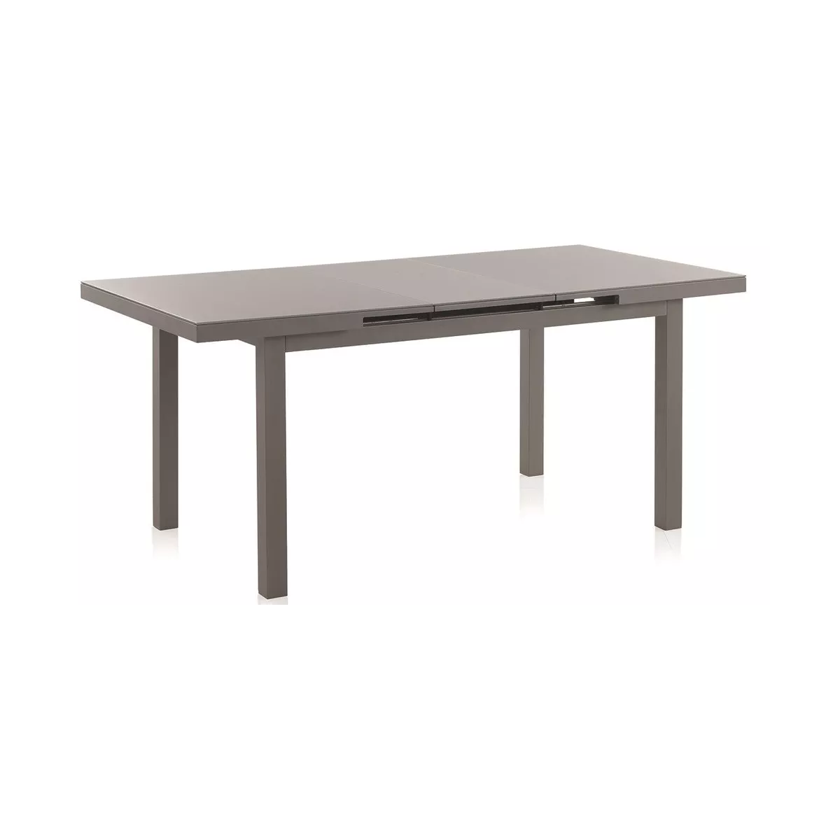 Table Rosa Aluminuim et Verre 180/240