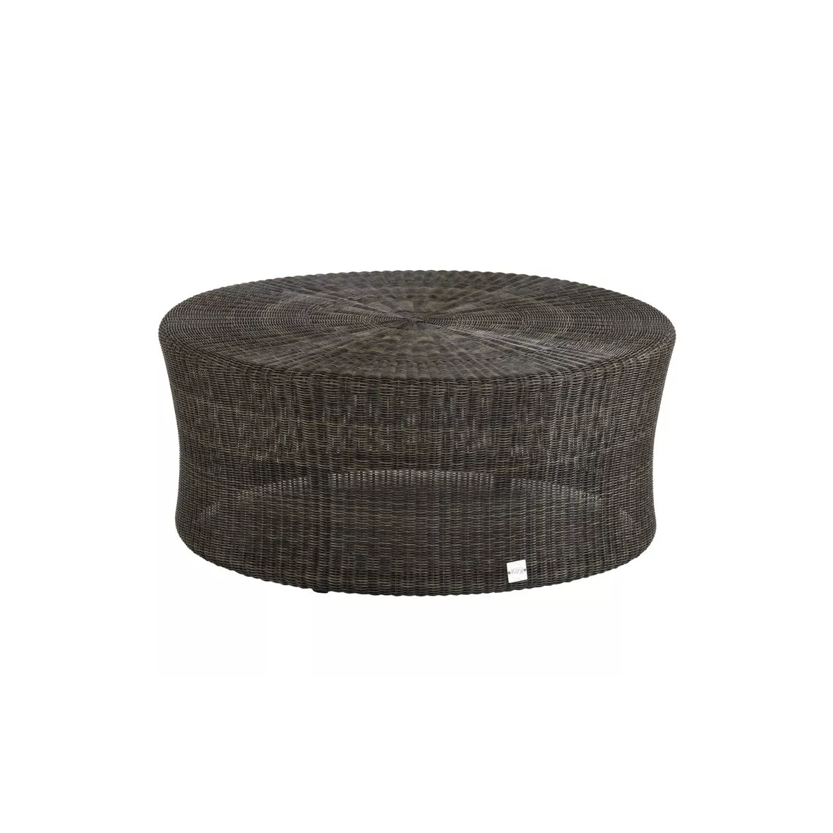Table Basse Transat Diamètre 80 cm Résine Poivre