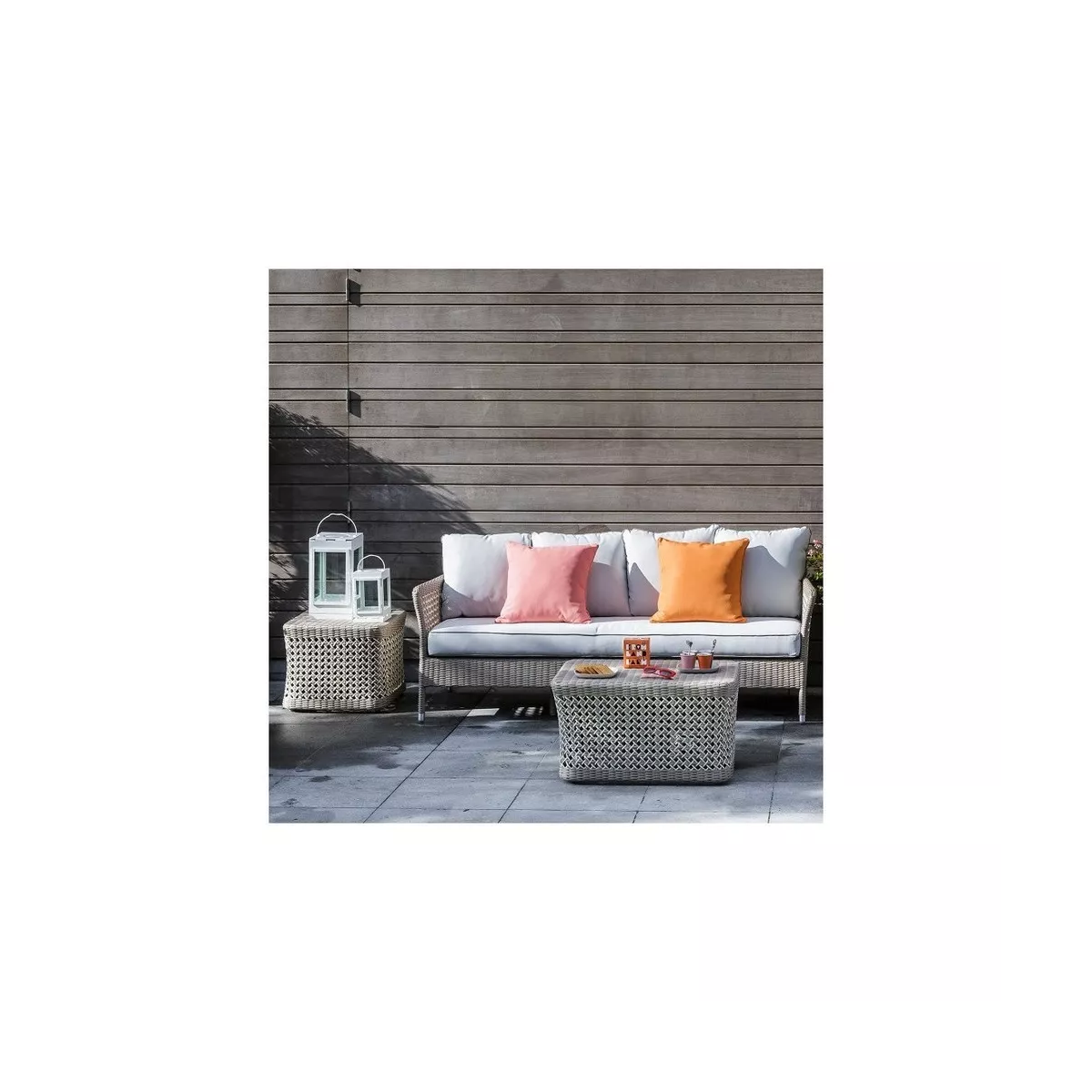 Table Basse Rectangulaire Antibes Résine