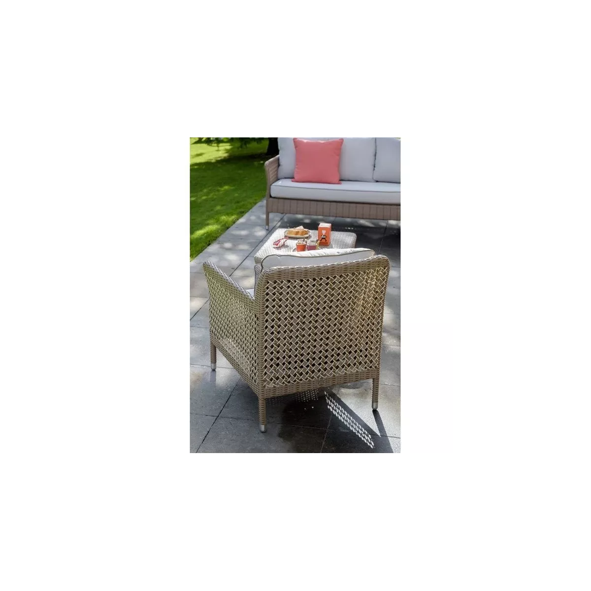 Salon Antibes : Canapé 2P + 2 Fauteuils