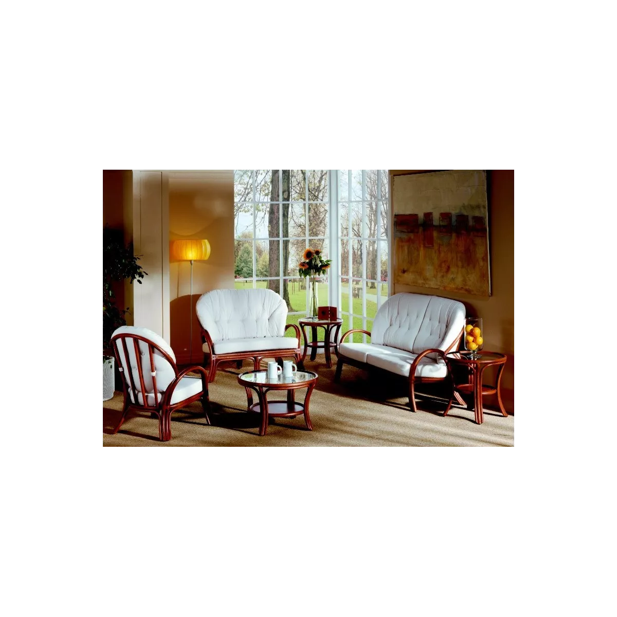 Fauteuil Sydney Merisier