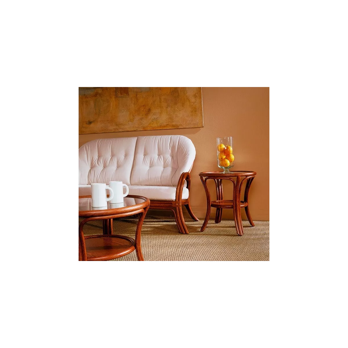 Fauteuil Sydney Merisier
