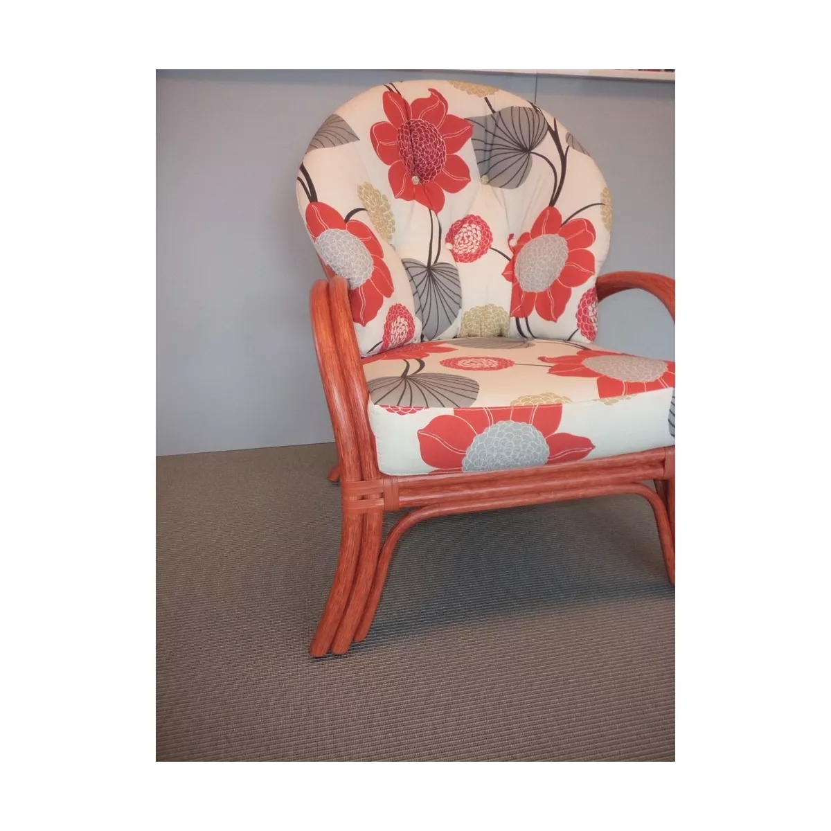 Fauteuil Sydney Rouge