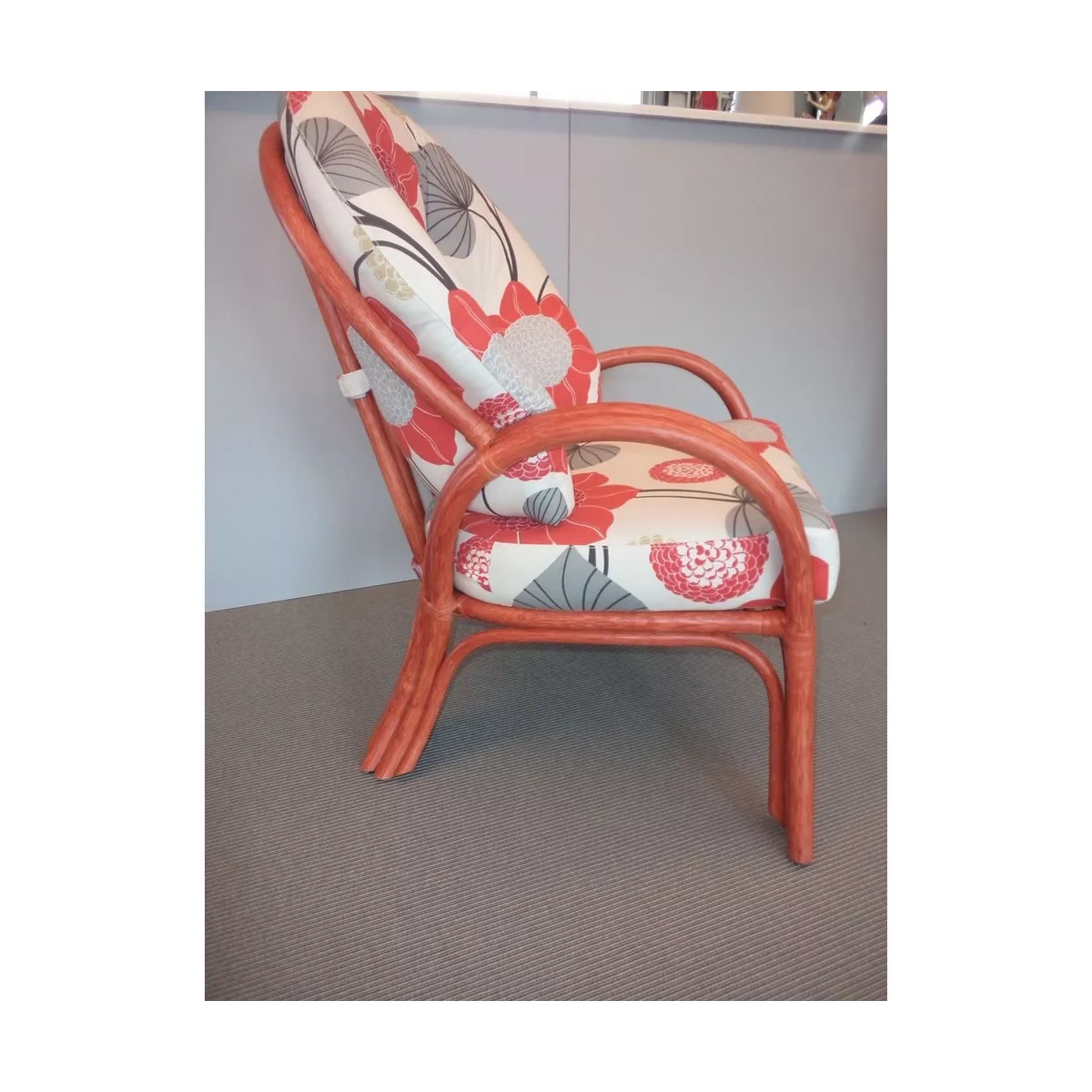 Fauteuil Sydney Rouge