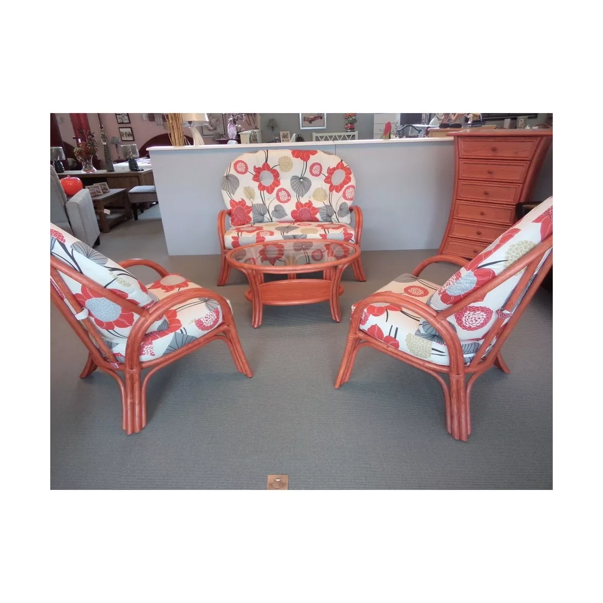 Fauteuil Sydney Rouge