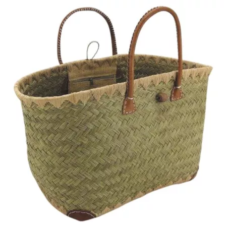 Sac de course Jonc et Raphia