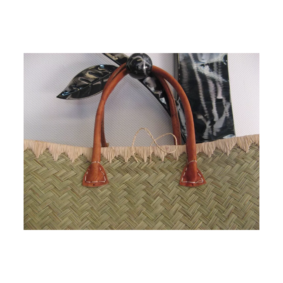 Sac de course Jonc et Raphia