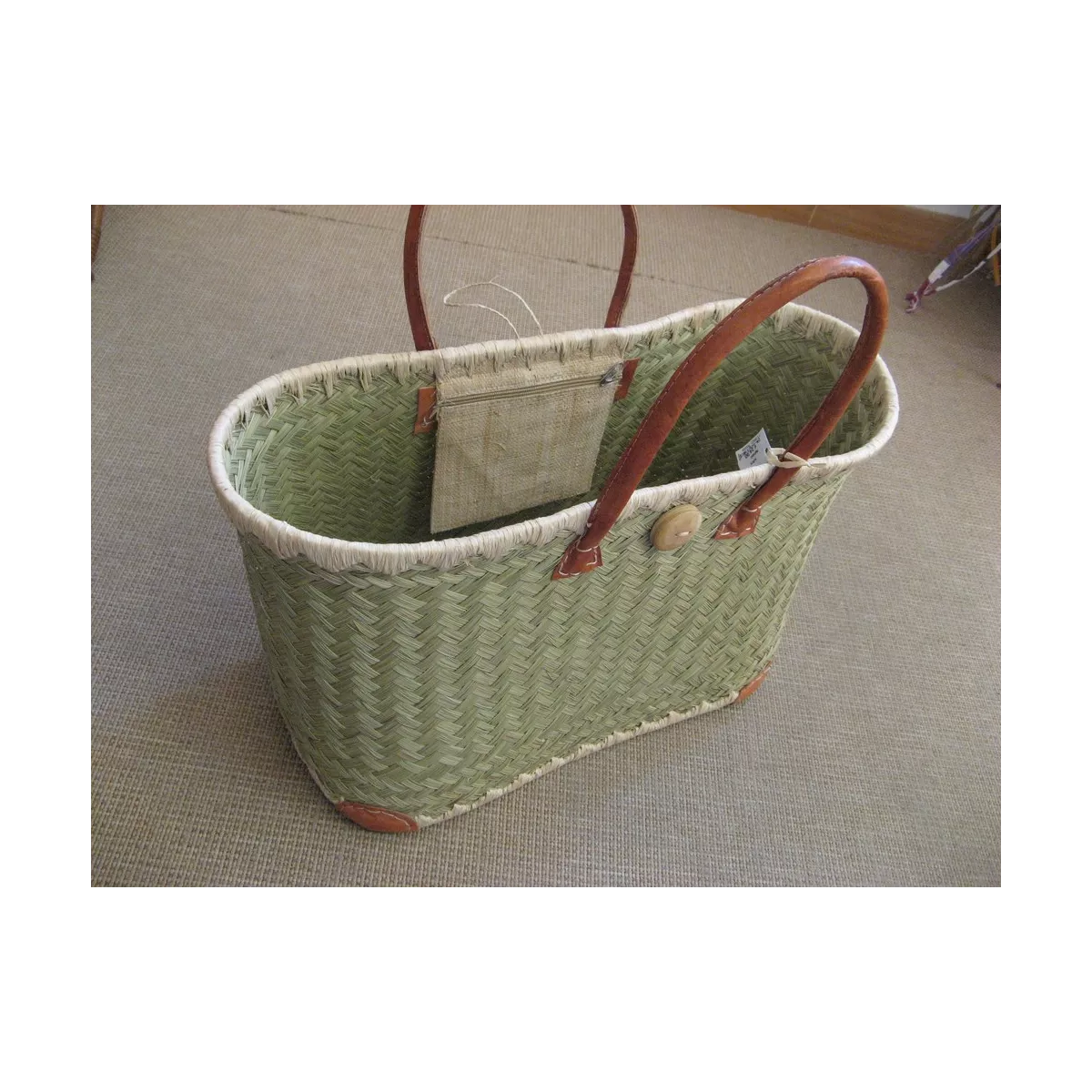 Sac de course Jonc et Raphia