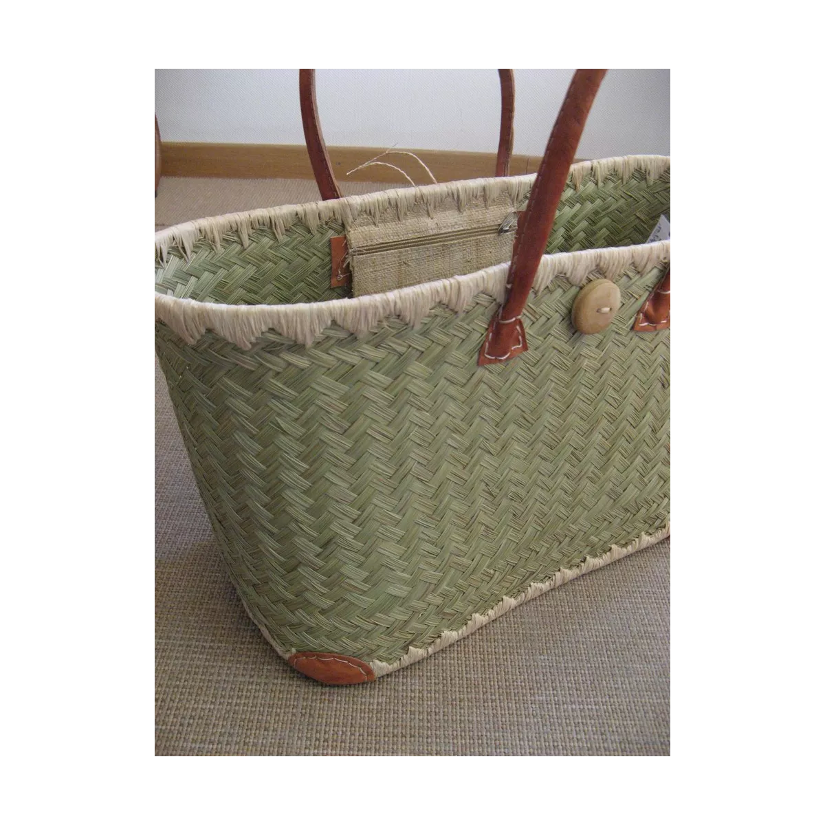 Sac de course Jonc et Raphia