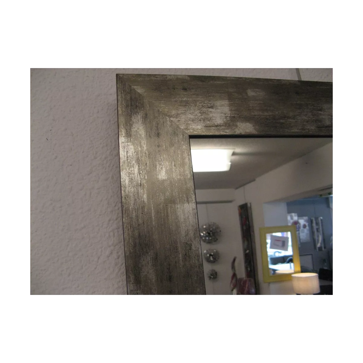 Miroir Acier Marbré 80x60