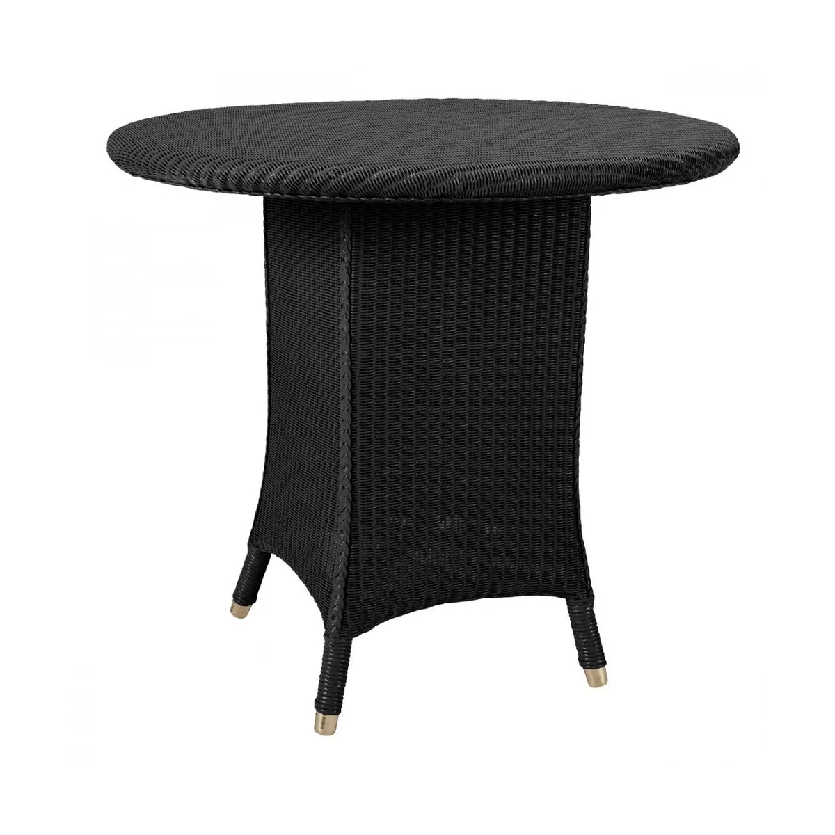 Table Alexia Loom Noir Diamètre 80 cm