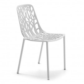 Chaises Aluminium Forest Blanc