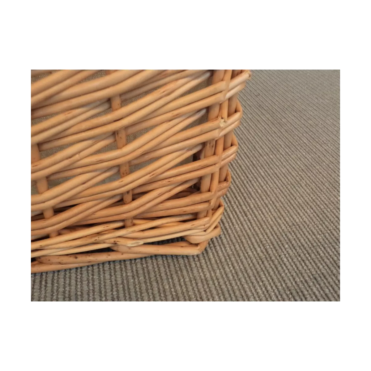 Casier Osier Naturel 24x19