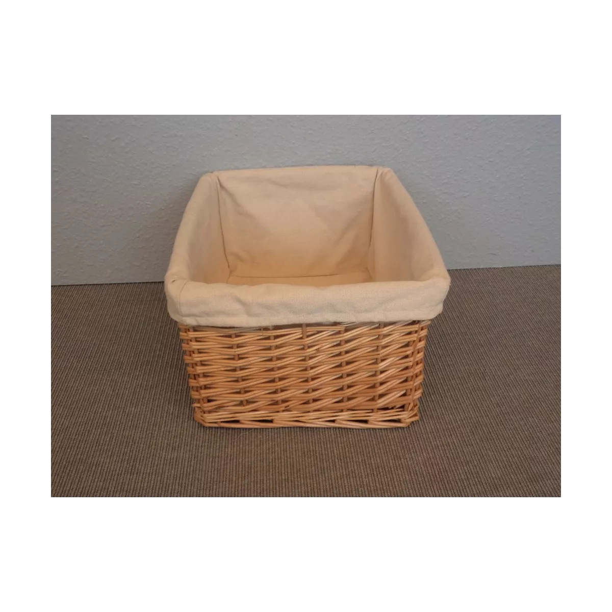 Casier Osier Naturel 24x19
