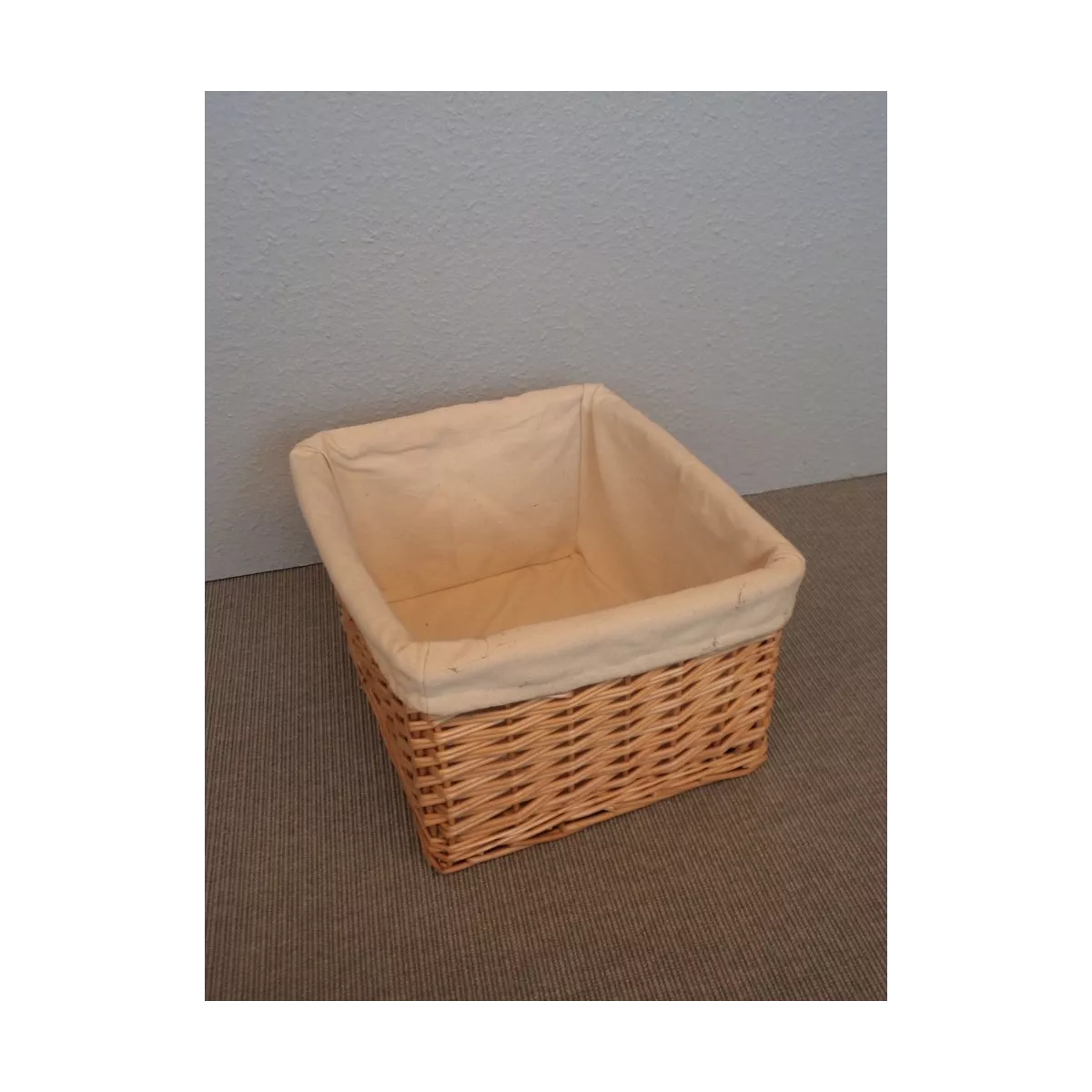 Casier Osier Naturel 24x19