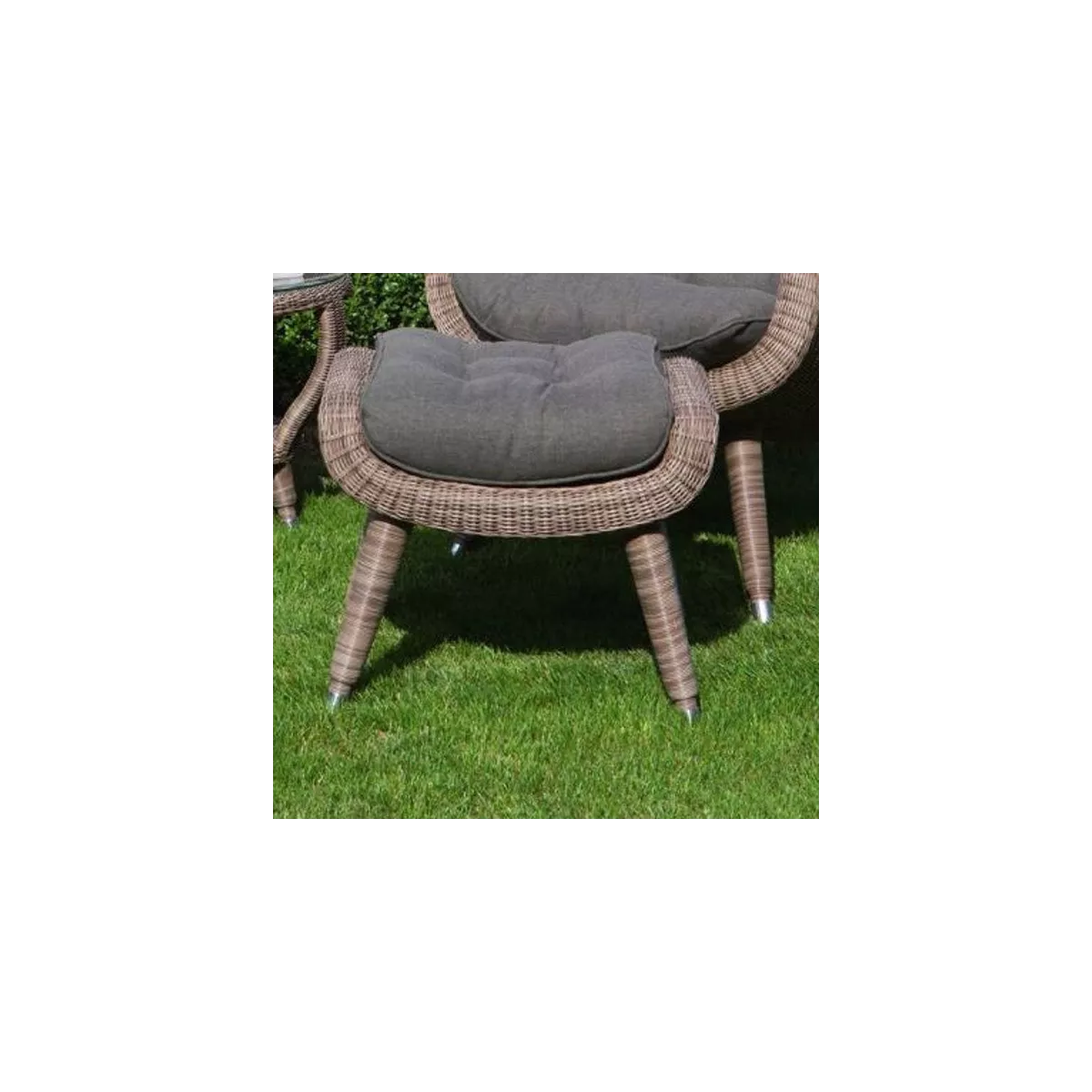 Fauteuil Vino Résine Taupe