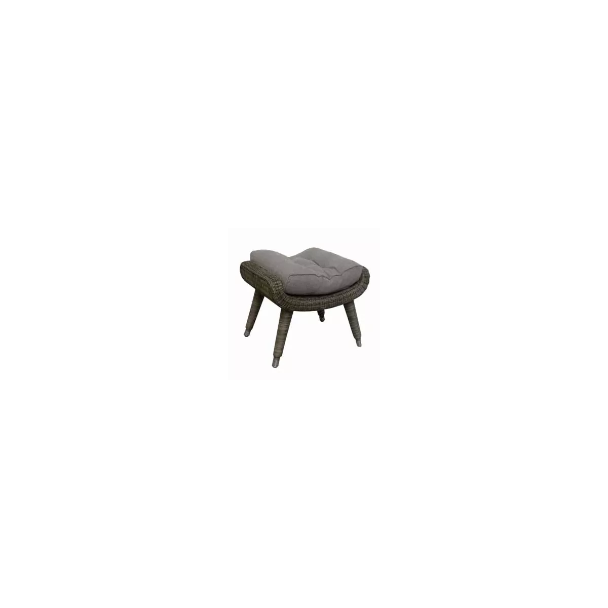 Pouf Vino Résine Taupe