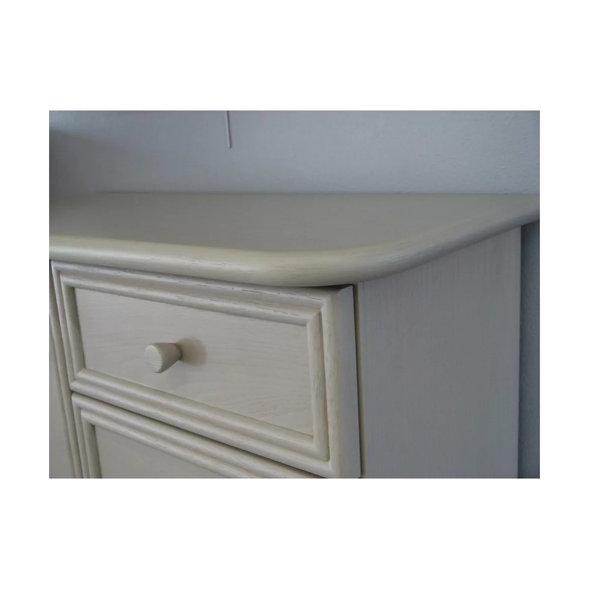 Meuble Largo 87x39 : 2 Portes et 2 Tiroirs Perle