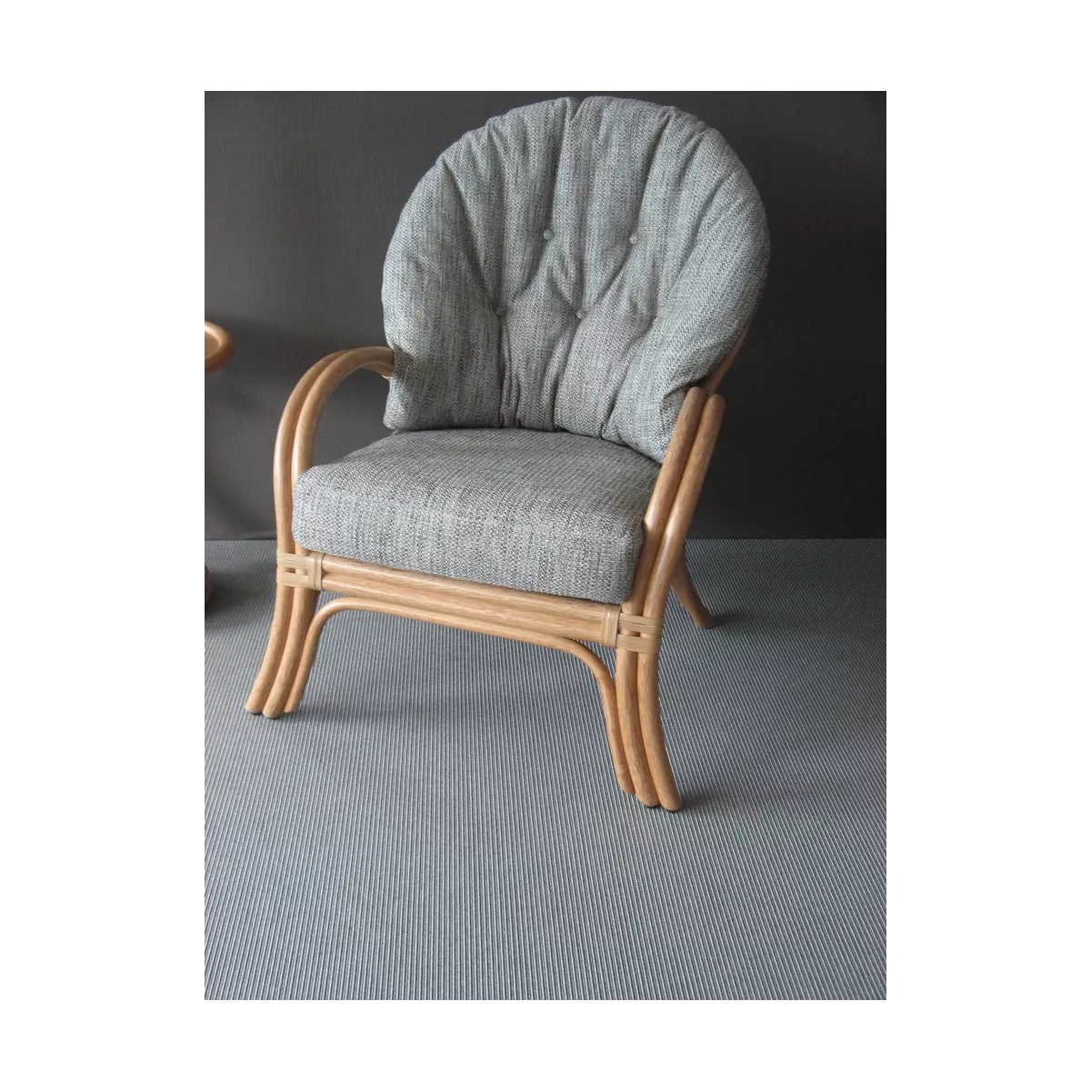 Fauteuil Sydney Arena Tissu Gris