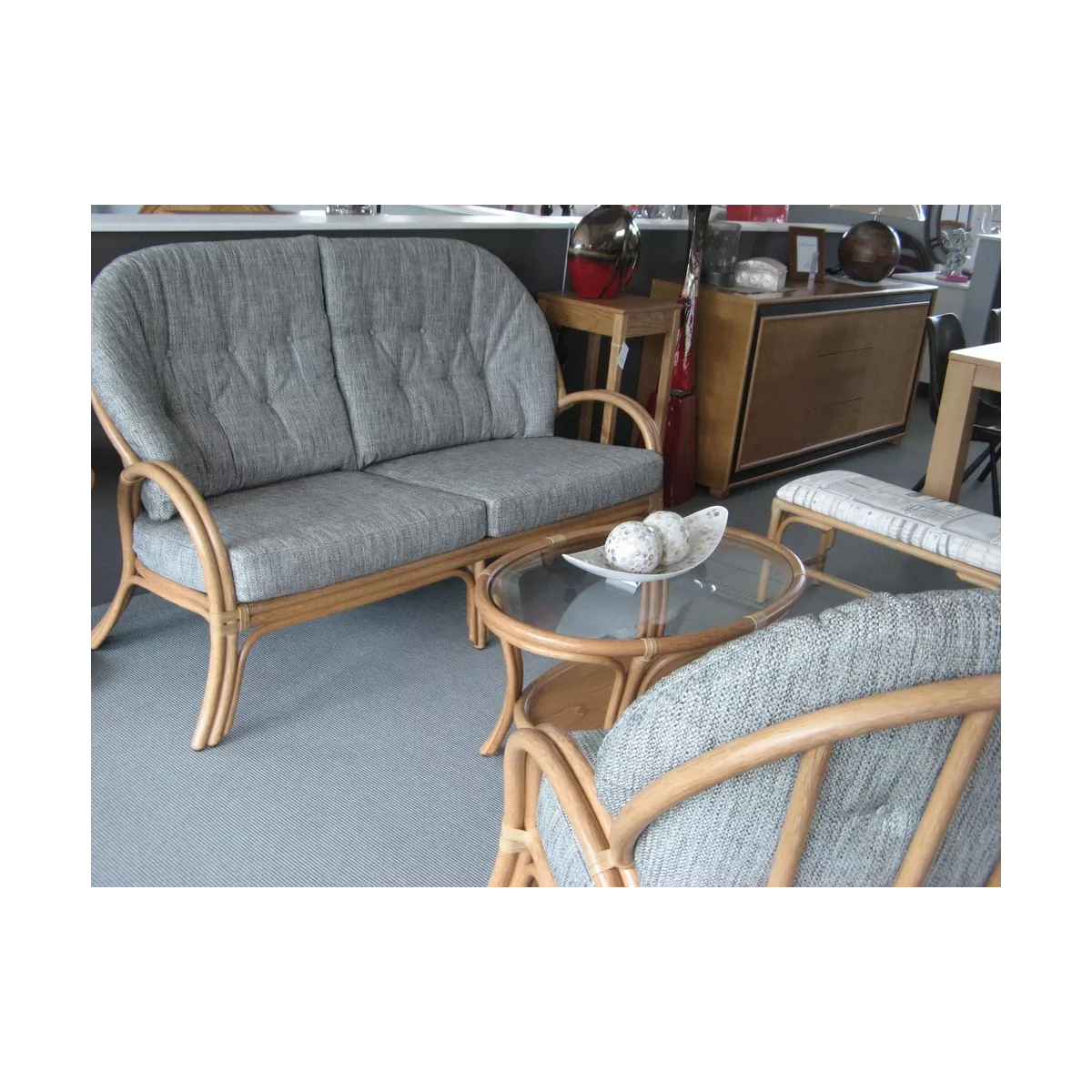 Salon Sydney Arena Canapé 3P + 2 Fauteuils