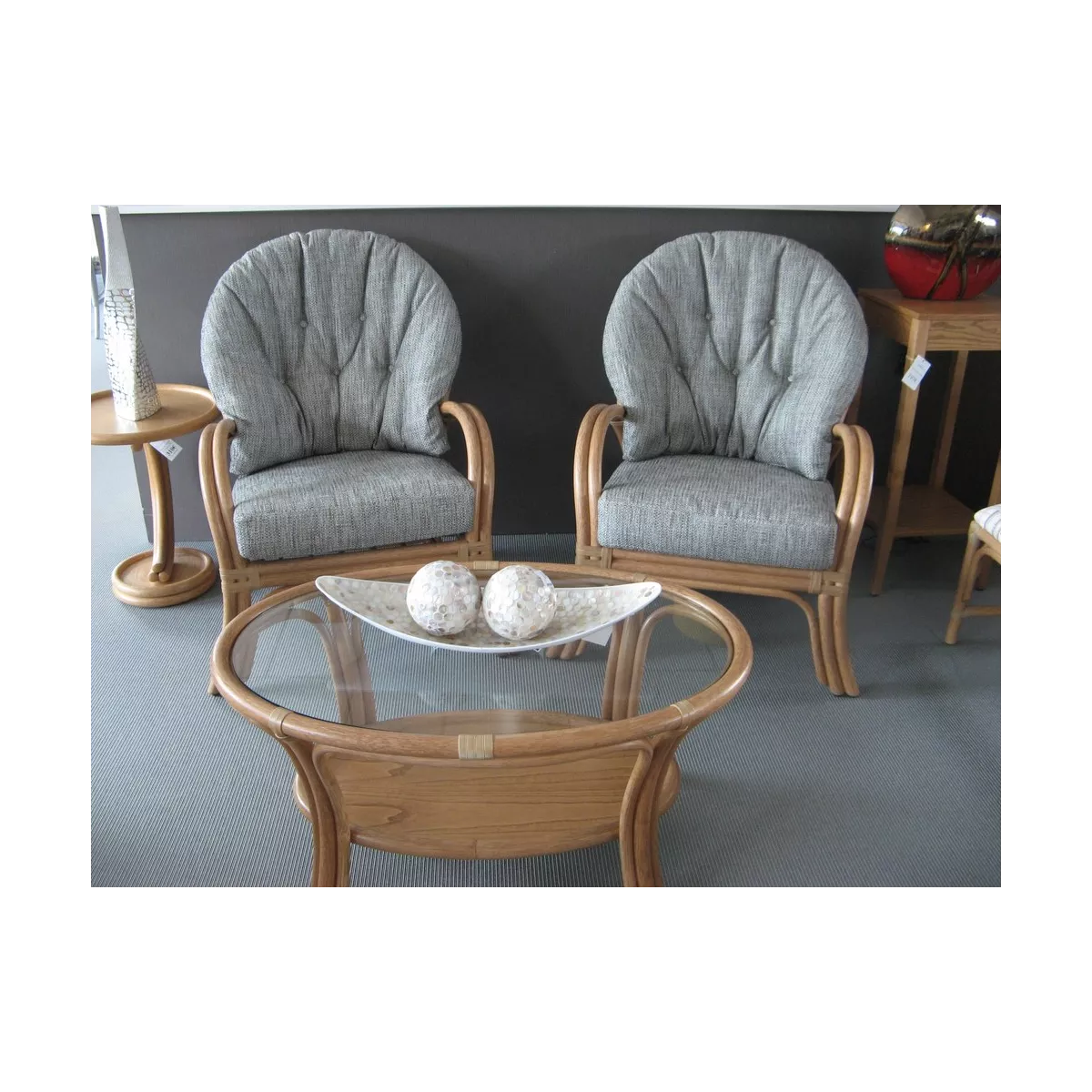 Salon Sydney Arena Canapé 3P + 2 Fauteuils