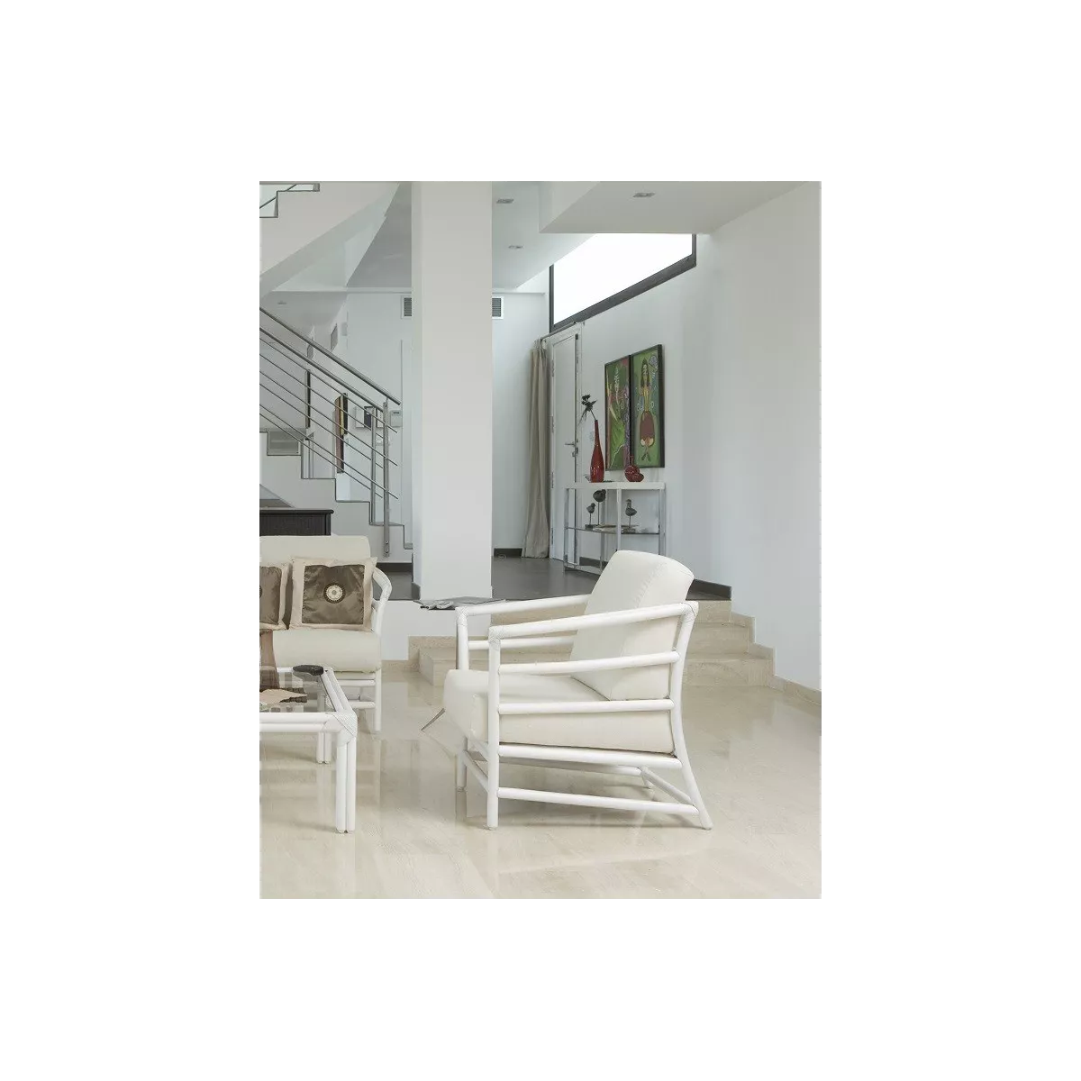 Fauteuil Portofino Blanc