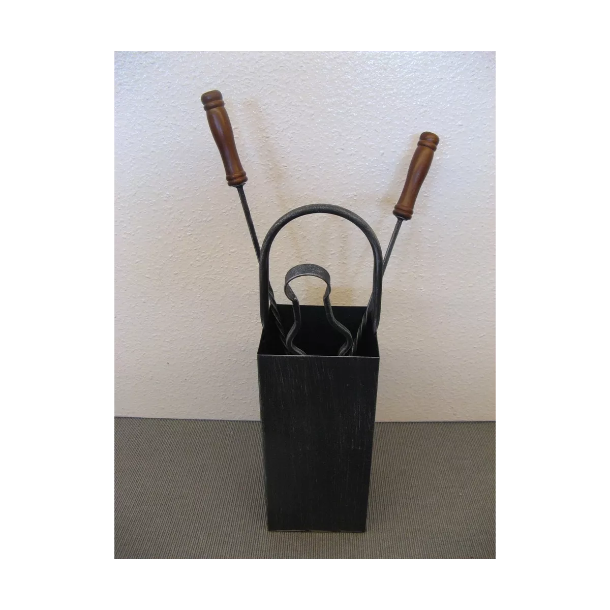 Valet de cheminée plein