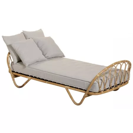 Lit Corbeille Rotin Naturel