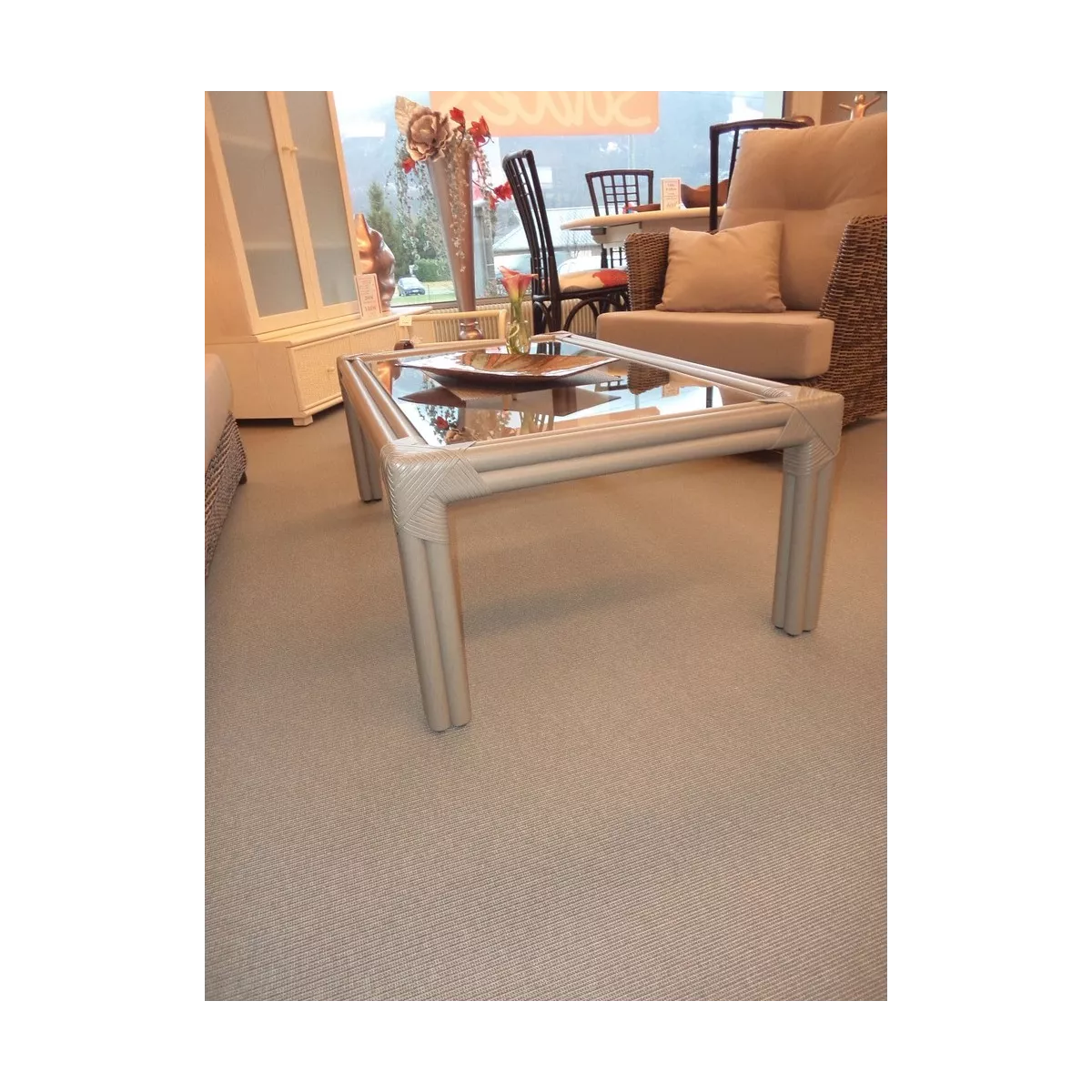 Table Basse Madrid RectangulaIre Taupe