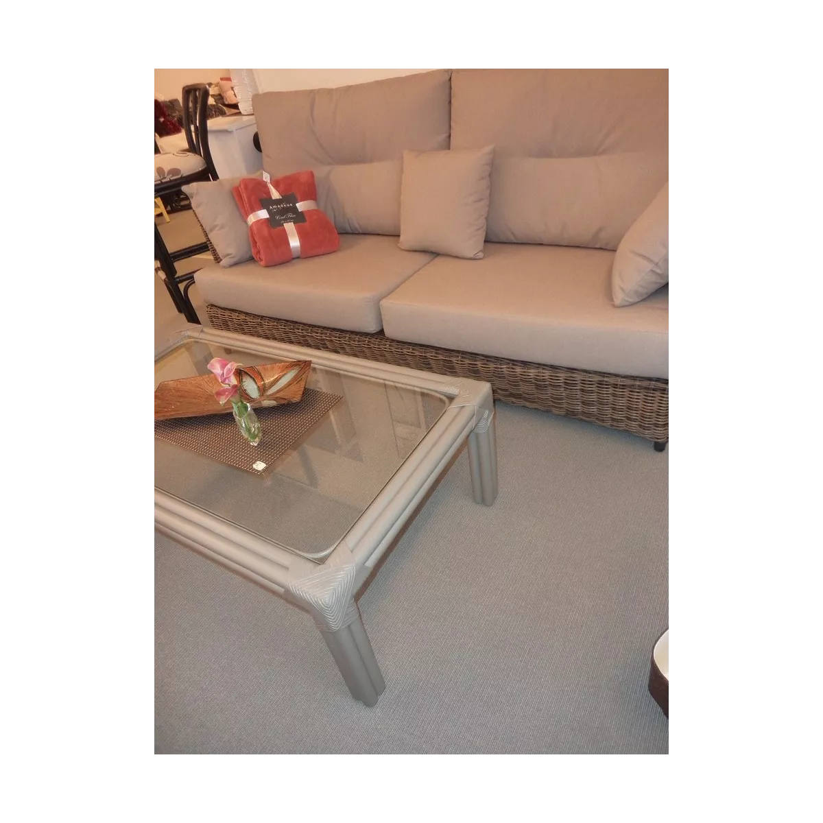 Table Basse Madrid RectangulaIre Taupe