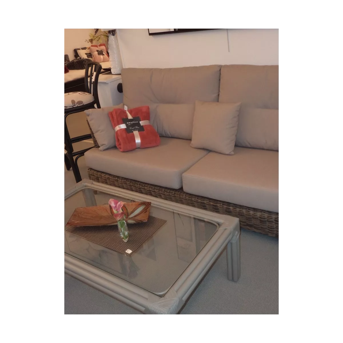 Table Basse Madrid RectangulaIre Taupe