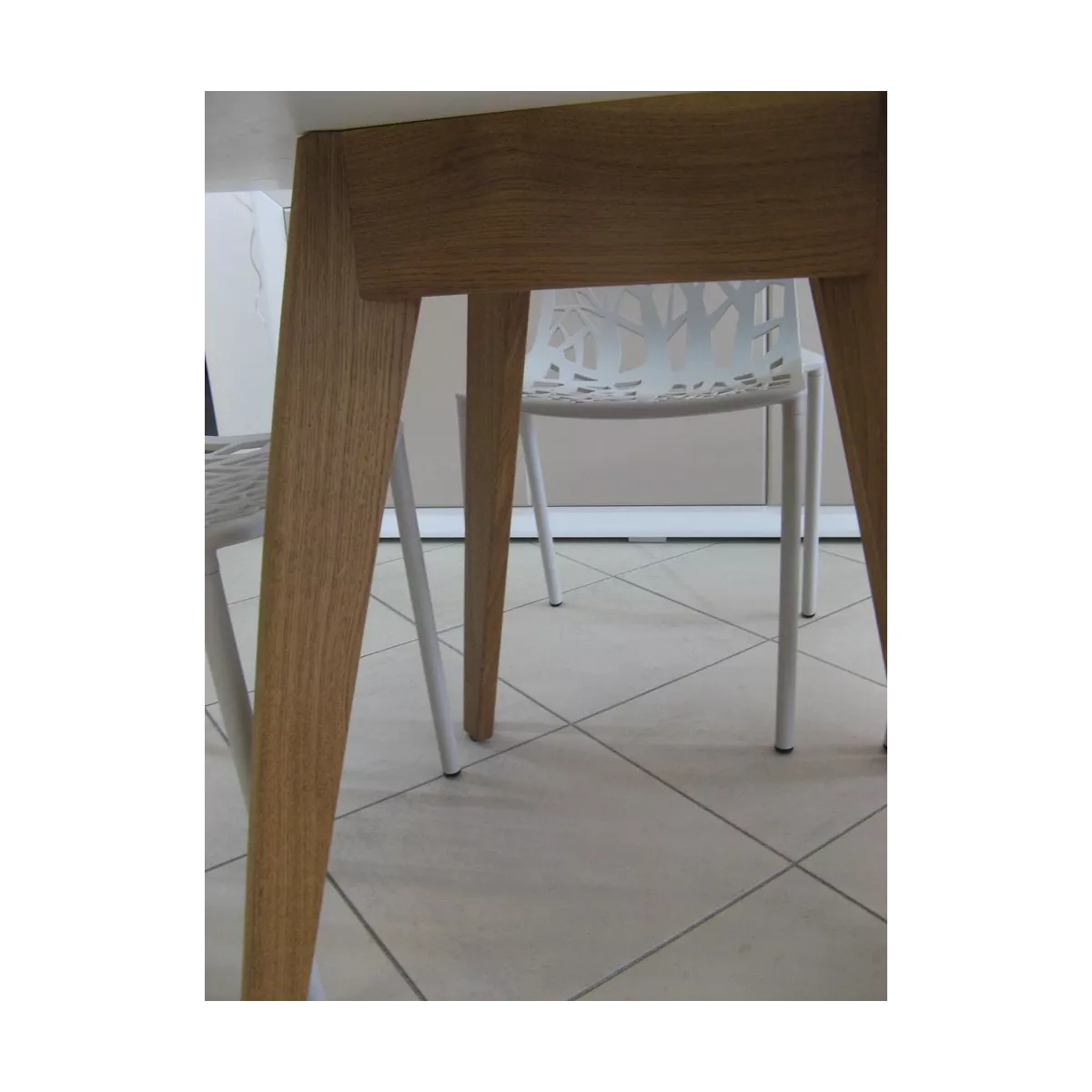 Table Geneve Blanc Ronde Diamètre 120
