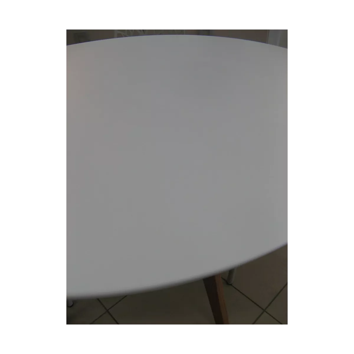 Table Geneve Blanc Ronde Diamètre 120