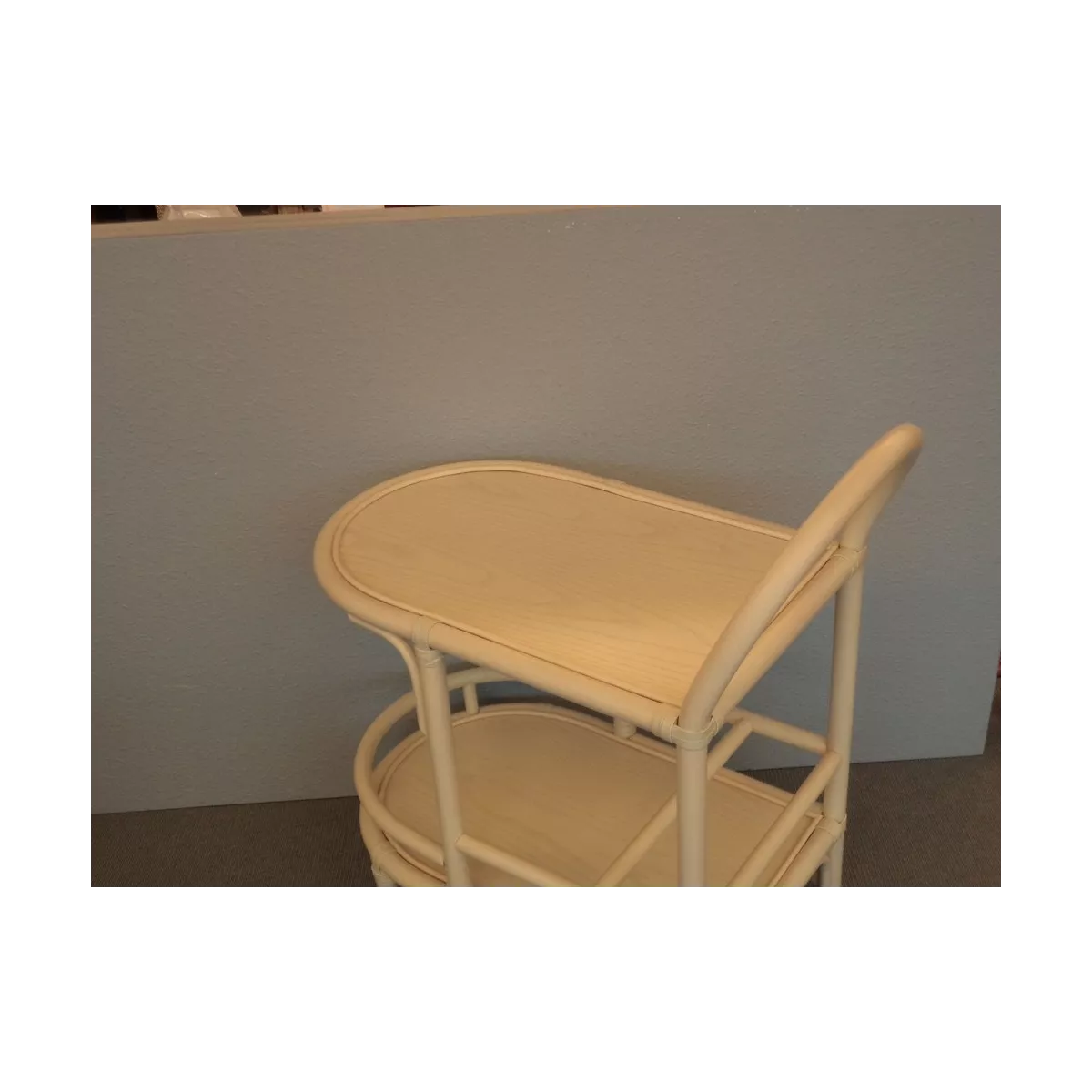 Table Roulante Leeds Ivoire
