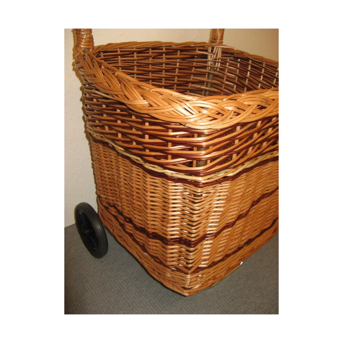 Panier à Bois sur Roulettes Christian