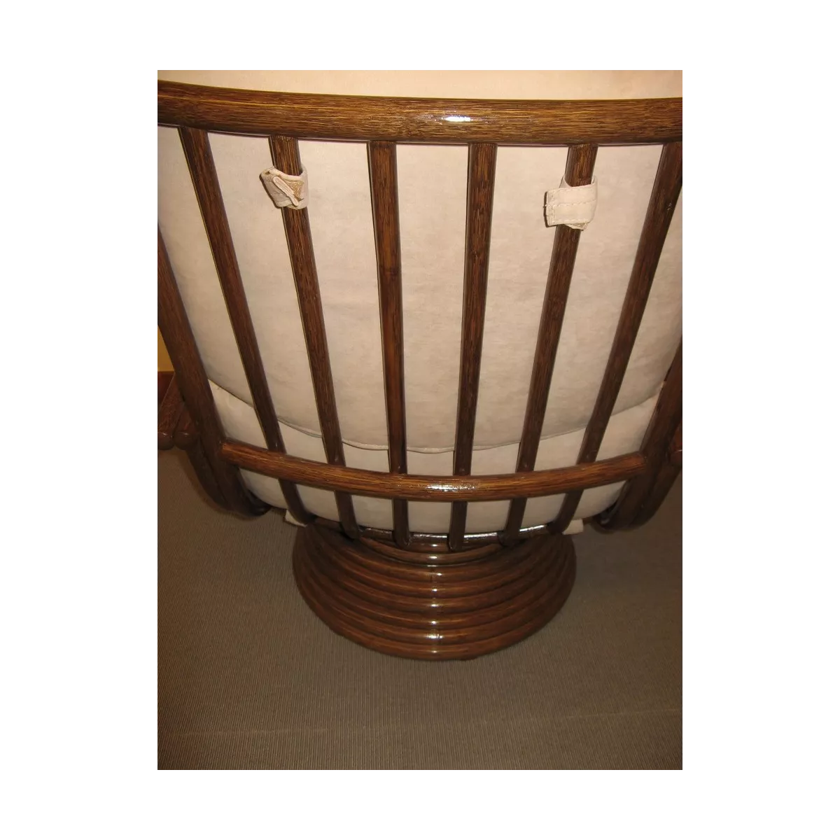 Fauteuil Pivotant Leeds Tabacco